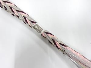 大特価品　未使用品　正絹　手組帯締め